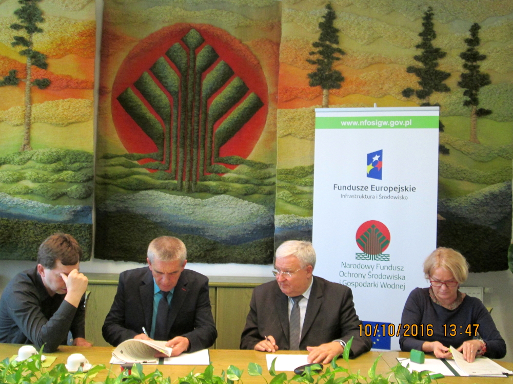 Podpisanie umowy - fotorelacja